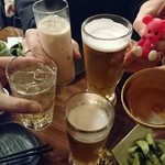 CAFE&DINING Sakura - 5名で乾杯～♪