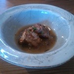 カルティベイト - 坦々麺ランチの「今日の一品」豚の角煮