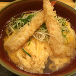 結玉 - 海老天とじうどん