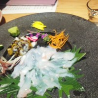 長宗我部 銀座 - ウツボの刺身