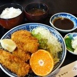 Jisaku - 牡蠣フライ定食