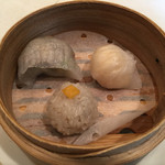 梨杏 - 香港点心師の点心三種盛り