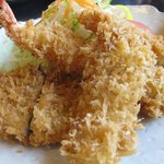 Miyajima - ミックスフライ定食　\900-