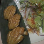 友食人酒 - あわびステーキ