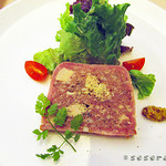 カヴァティーネ - 鴨のフォアグラを入れた　パテ ド カンパーニュ