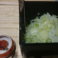 瓢斗 四条烏丸店 - 薬味：ゆず胡椒とネギ