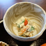 銀座 - 先付け 和え物 2015年12月