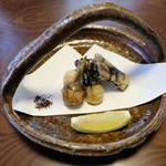 銀座 - 牡蠣の磯辺巻き 2015年12月