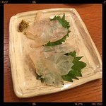 くりや - 鯛の昆布締め。