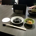 SUSHI BAR THE ƎND -縁戸- - お通し