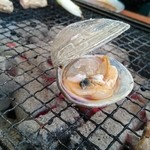 ぐらんぱるぽーと海鮮BBQ - ホンビノス貝のアップ