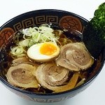 Michi No Eki Takeyurano Sato Ootaki - 里山ラーメン：いのししチャーシューが乗ったラーメン