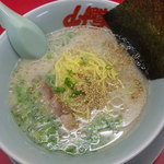 山岡家 - 朝ラーメン（脂普通・味薄め）