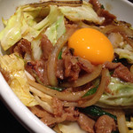 宝来 - スタミナ丼(650円)を頂きました。