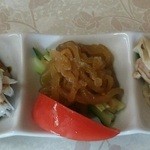 中華みっちゃん - 前菜3種盛り