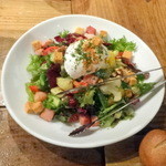 オー・ペシェ・グルマン - リヨン風サラダ