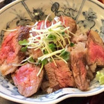 いろり家 - いろり家(神奈川県足柄下郡箱根町宮ノ下)ステーキ丼 1,680円