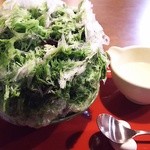 慈げん - 抹茶ミルクあずき