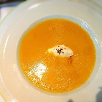Benoit Alain Ducasse - カボチャのスープが美味しかったです！