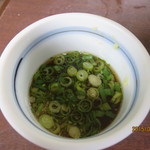 釜あげうどん 長田 in 香の香 - イリコ入りつゆ