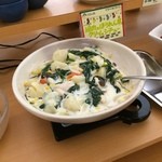 くるるの杜 農村レストラン - 【2015年12月】鶏肉とほうれん草のクリームシチュー（クリスマスメニュー）。