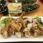 くるるの杜 農村レストラン - 【2015年12月】鶏肉のオーブン焼き（クリスマスメニュー）。