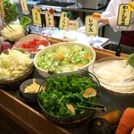 くるるの杜 農村レストラン - 【2015年12月】道産素材を出来るだけ活用したサラダビュッフェ、コレも人気です(^^♪