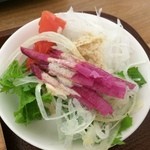 くるるの杜 農村レストラン - 【2015年12月】サラダ、旨いです。