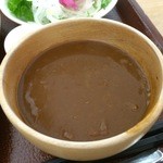 くるるの杜 農村レストラン - 【2015年12月】カレーは甘口です。
