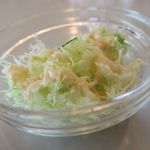 カレーショップキング - いつものミニサラダ