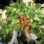 やすがん - ネギタップリで旨い～ん(^^;)