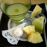 ちゃまま - 7月2度目のランチ（フルーツ盛り合わせ）