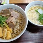 なか卯 - 「鴨そば」と「ハイカラうどん」☆