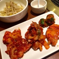 みやび 六本木店 - キムチともやしナムル