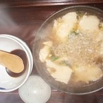 湯の岳庵 - お豆腐とろけます。