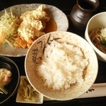 手打ちそば八轟 - (ランチ)チキン南蛮定食