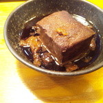 お通し：肉 豆腐・３２４円