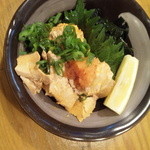 ぼんてん漁港 - あん肝ぽん酢・６４８円