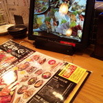 ぼんてん漁港 - 注文はタブレットで