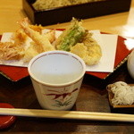 康正庵 - 天せいろ（2680円）