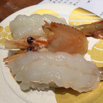 もりもり寿し - ボタン海老