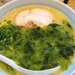 らーめん まる玉 - あおさラーメン