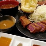 牛カツ京都勝牛 - 料理写真:牛ロースカツ京玉膳(並)130g 1,380円+税