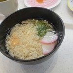 かっぱ寿司 - 天かすうどん