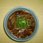 駅蕎麦 - しいたけ蕎麦(３６０円)