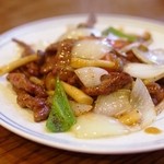 Rijan - 牛肉と野菜の黒胡椒炒め