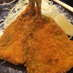 むら - アジフライ定食850円