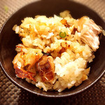 いまここ - 海老芋の釜炊きご飯