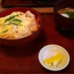 泉 - 親子丼とミニかけうどん