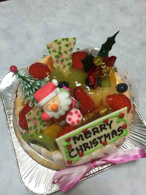 クリスマスケーキを By White Owl ナガサキヤ 大村 和菓子 食べログ